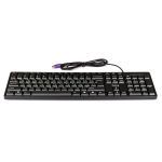 Стандартная клавиатура KS-030P Black PS/2