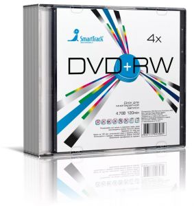 Диск SmartTrack DVD+RW 4.7 GB 4х Slim ― РадиоМаркет