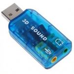 Внешняя USB звуковая карта TRUA3D (C-Media CM108)