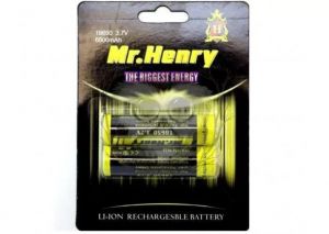 Li-on 18650 аккумулятор MR Henry 12000 mAh(2шт.) ― РадиоМаркет