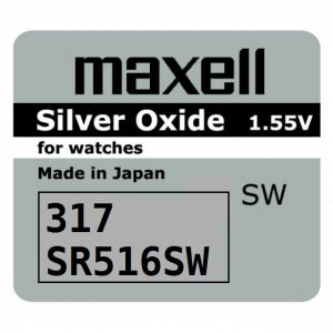 Батарейка Maxell SR516 SW (317, SR62)  ― РадиоМаркет