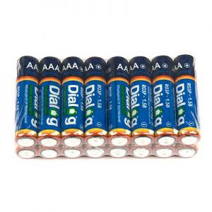 Солевые батарейки AAА, 16 шт. в термоплёнке R03P-16S ― РадиоМаркет