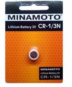 Литиевая батарейка MINAMOTO CR 1/3N , 3V ― RadioMarket