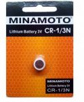 Литиевая батарейка MINAMOTO CR 1/3N , 3V